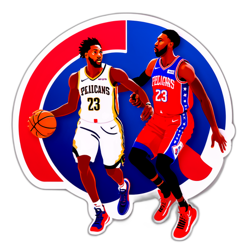 Confronto entre Pelicans e 76ers