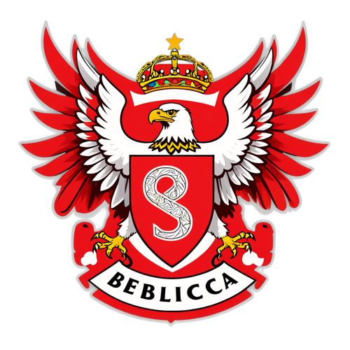 Sticker ya Nembo ya Benfica