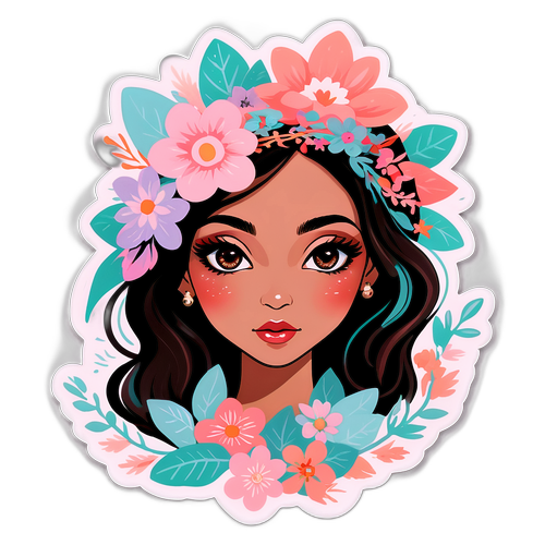 פורטרט מרהיב של טייל רדה עם פלטת צבעים רכה