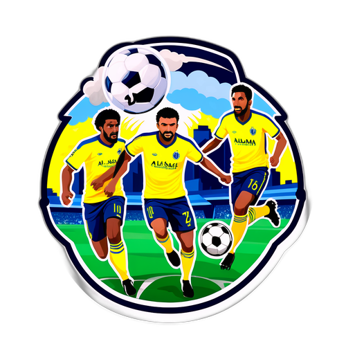 Al-Taawoun vs Al-Nassr Match Action