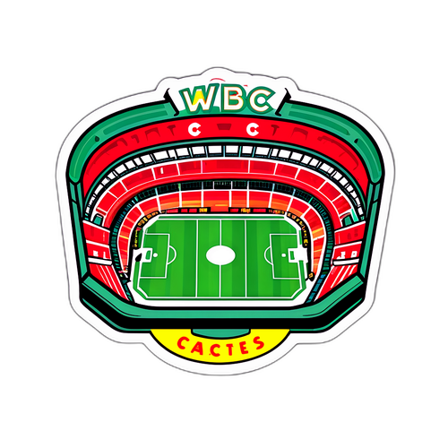 WBCチケットデザインのインスピレーションを受けたステッカー