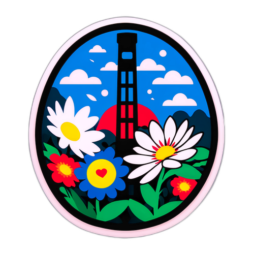 Autocollant commémoratif d'Hiroshima