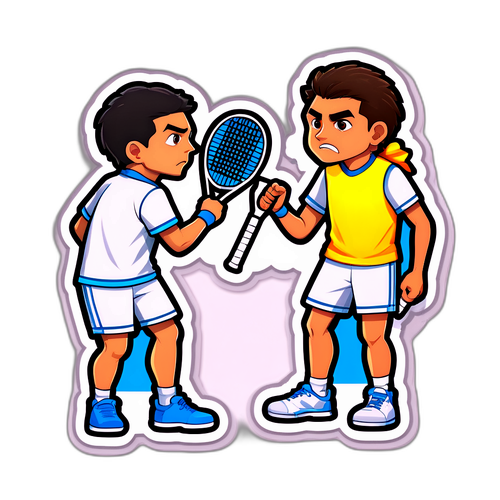 Sticker ng Rivalry sa Tennis