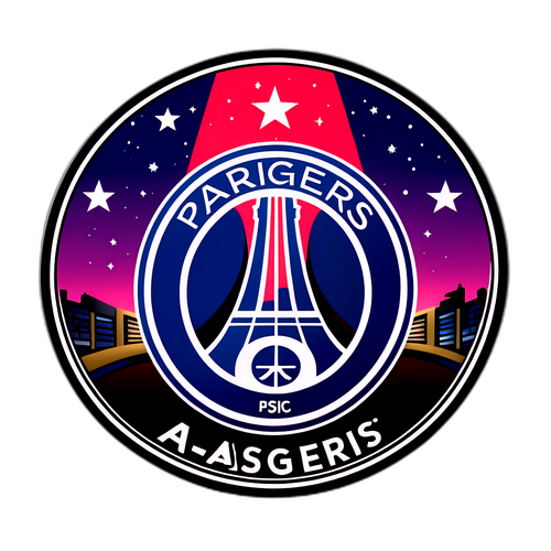 파리 생제르맹 대 앙제르 매치 기념 스티커