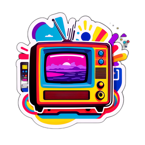 Etiqueta con el logo de Canal 13 en vivo