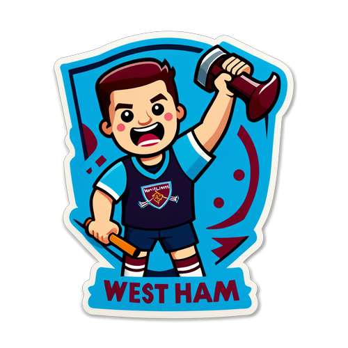 Jangan Lepaskan Keseronokan! Stiker West Ham dengan Pukul, Patahkan dan Sorakkan!