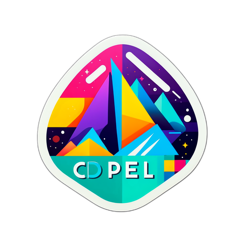 Conception moderne d'autocollants CDL