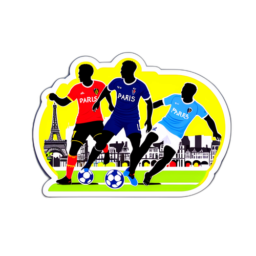 Sticker ya Michezo ya Paris FC dhidi ya Lens