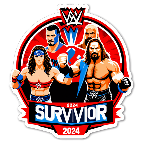 Classic WWE Survivor Series 2024 Sticker