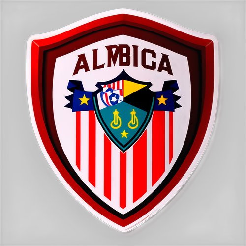 O Confronto Épico: Escudo do Athletic Bilbao e Atlético de Madrid em uma Só Imagem de Futebol!