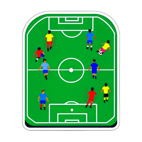 Stiker Lapangan Sepak Bola