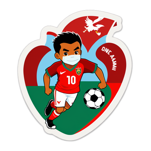 Stiker Timnas Sepak Bola Indonesia: Satu Hati, Satu Tujuan