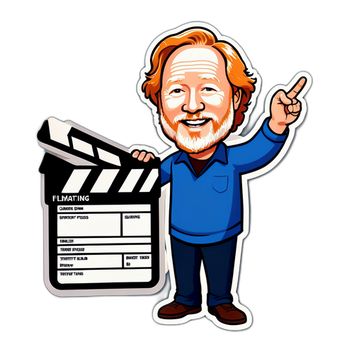 Timothy Busfield Directing Pose Sticker