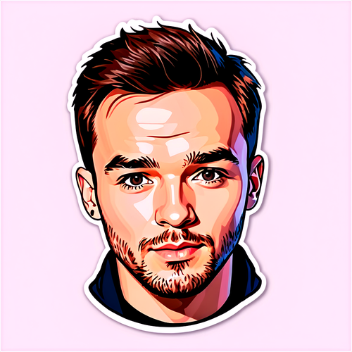 La Nouvelle Tendance : Découvrez le Sticker Apaisant de Liam Payne en Symbole de Paix !