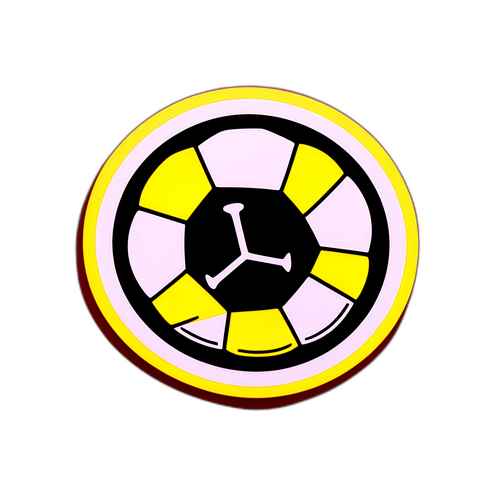 Sticker inspirat de Borussia Dortmund