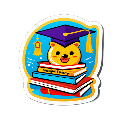 上海交通大学的幽默高学费贴纸