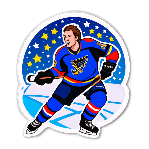 Jesper Bratt på isen