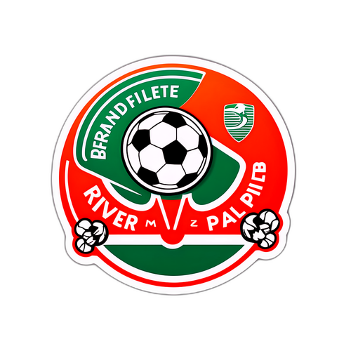 Adesivo Dinamico per il Match River Plate vs Banfield