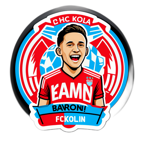 Stickers fra 1. FC Köln vs. Bayern-kamp