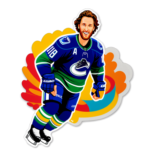 J.T. Miller Canucks Trade Talks Sticker