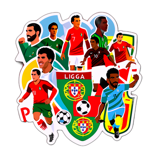 Sticker Ligi Portugalskiej