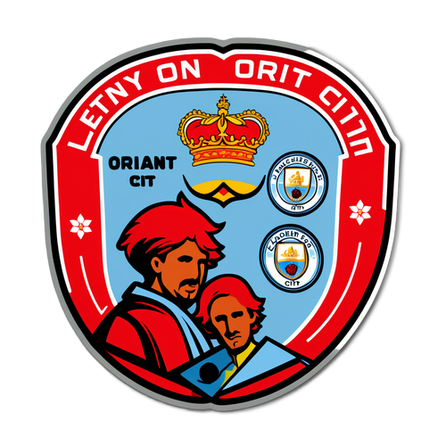 Design Minimalista per la Partita Leyton Orient vs. Manchester City FA Cup