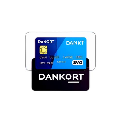 Moderne Dankort Sticker