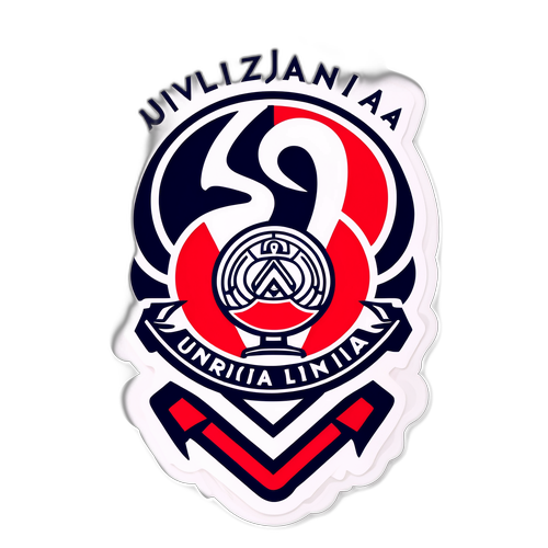 Adesivo Rivalità Universitario e Alianza Lima