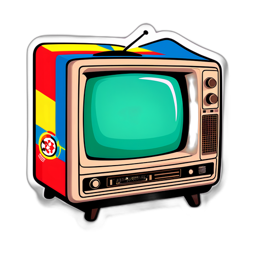 A TV Antiga com Futebol