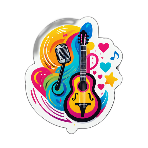 Sticker Vibrante de Guabira