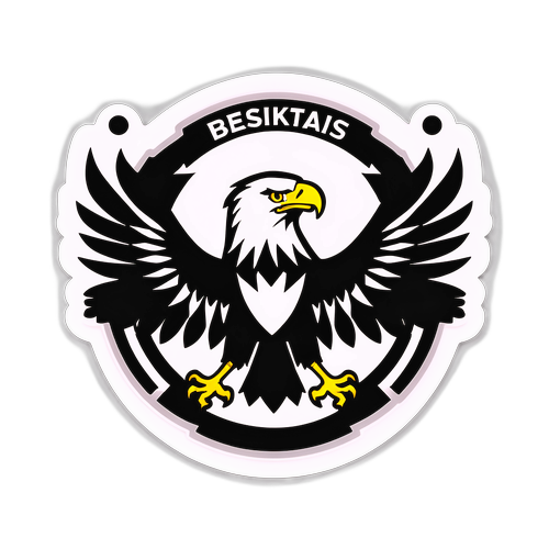 Sticker ya Besiktas na Ndege