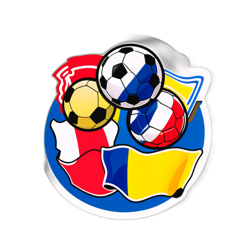 סטיקר דינמי של משחק 'צרפת נגד אוקראינה'