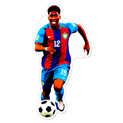 Adesivo di Taiwo Awoniyi in Azione