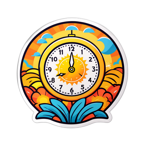 दिन की रोशनी का स्टिकर