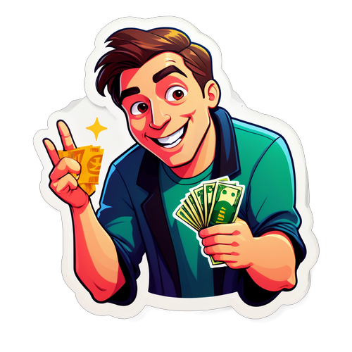Mr. Beast Generosity Sticker