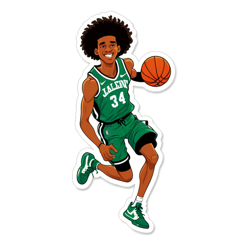 Sticker ng Pagsasagawa ng Dunk ni Jalen Green