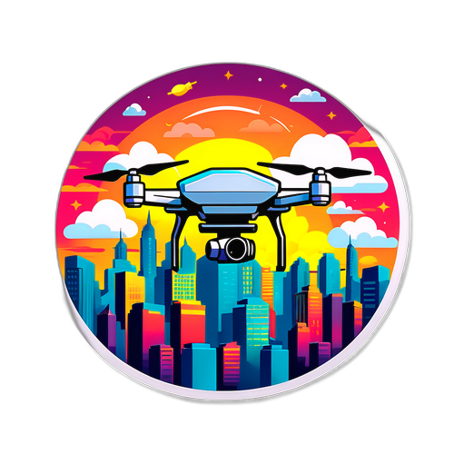 Drone Kaupungin Yllä