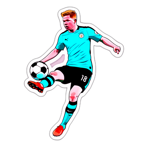 Kevin De Bruyne Aksiyon Stickerı