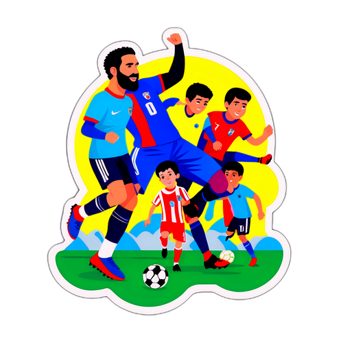 Arda Turan ile Çocuklar Futbol Oynuyor