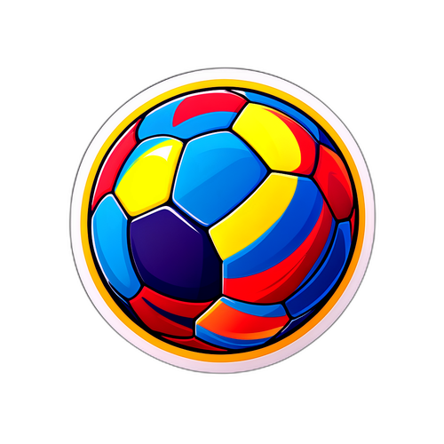 코파 델 레이 축구공 스티커 디자인