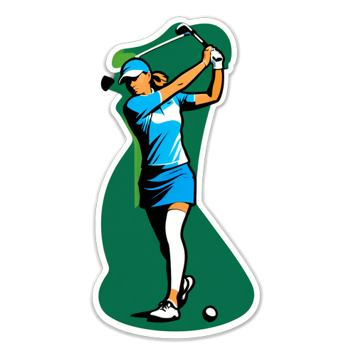 LPGA 高爾夫錦標賽貼紙