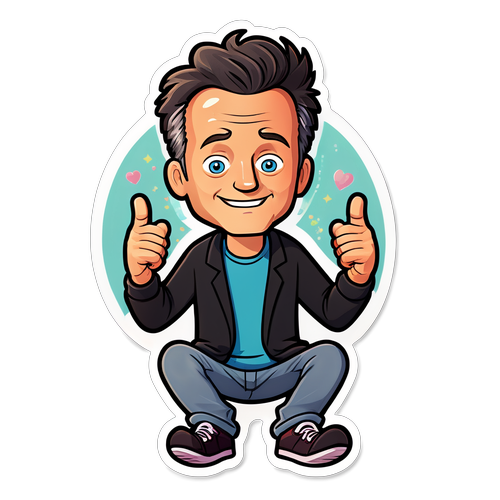 Ang Nakakatawang Sticker ni Matthew Perry: Pagsisilib na Kumportable sa Ketamine Therapy!