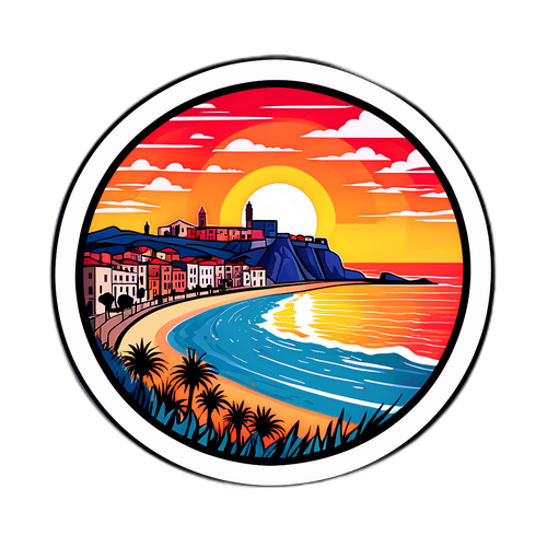 Tramonto Intricato sulla Costa di Termoli