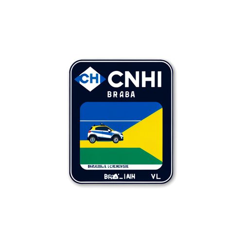 Orgulho Brasileiro: CNH Minimalista