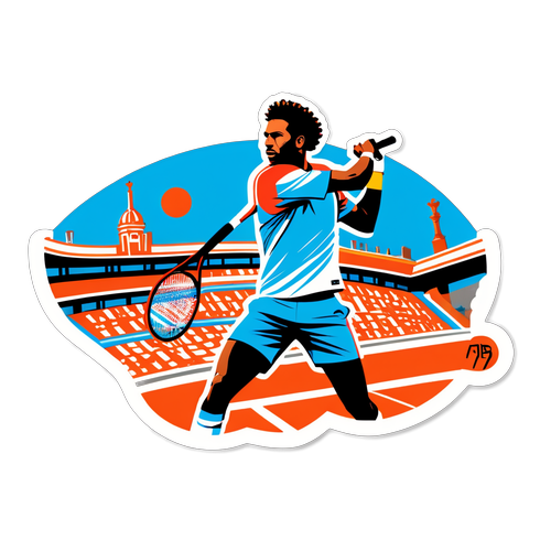 Sticker del Mutua Madrid Open
