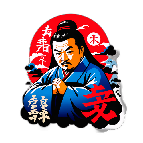 受到阴影笼罩的高士招