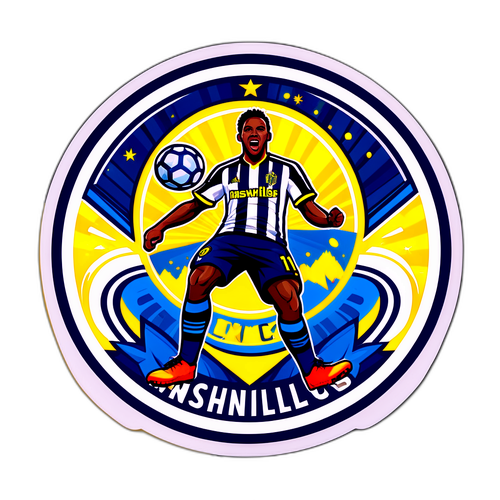 Stiker Pertandingan Nashville vs Columbus Crew