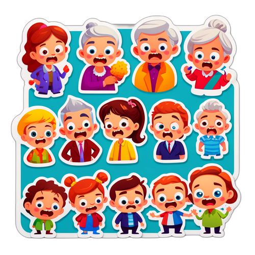 Terrible rokonok komikus helyzetekben