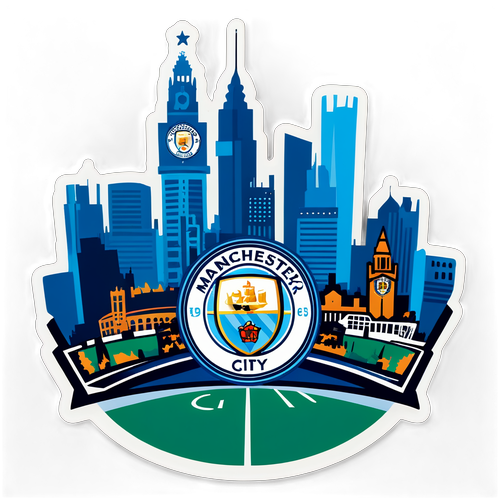 Manchester City Goal Celebration Sticker