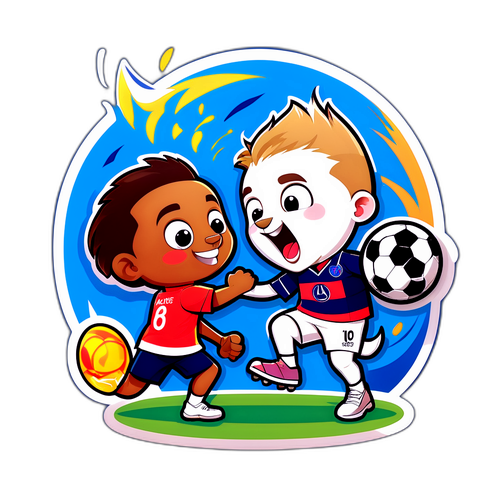 Sticker Dinamik Auxerre vs PSG